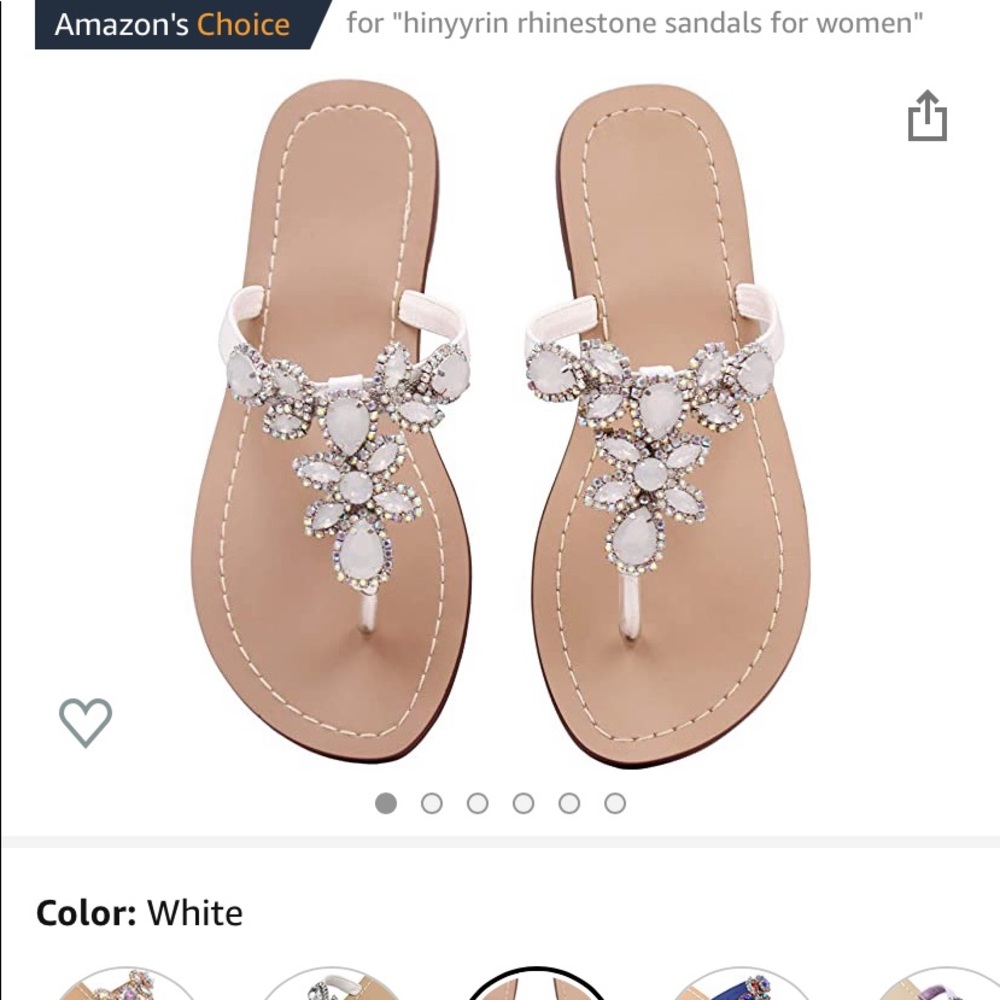Rhinestone Sandals